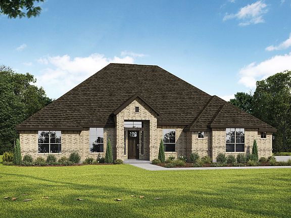 Brady Elevation A - Images are artist renderings and will differ from the actual home built.