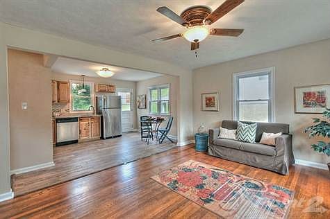 Enjoy the effortless flow of daily life and wonderful conversation between the bright, open floor pl