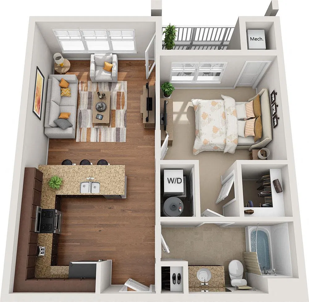 Floor plan Aspen