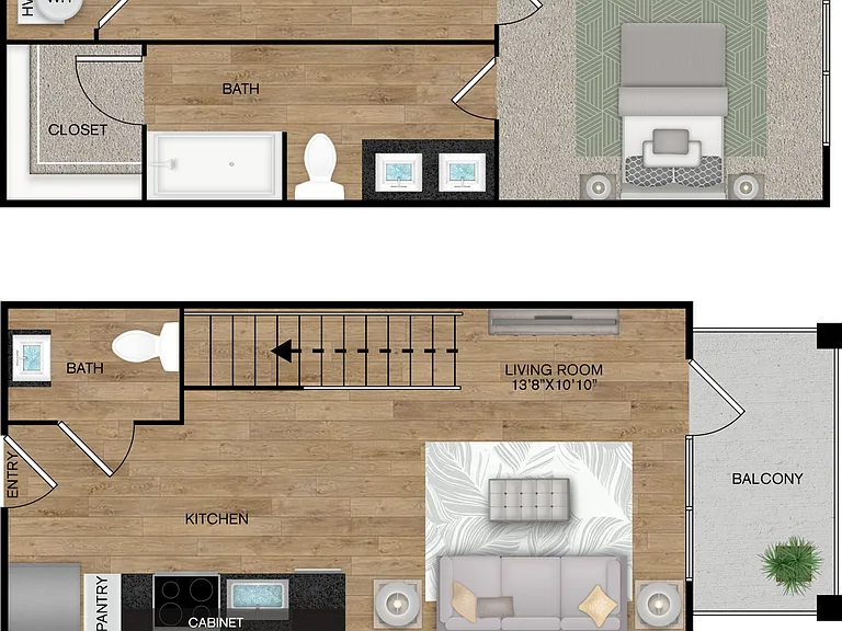 A3 floor plan Gateway to Gruene