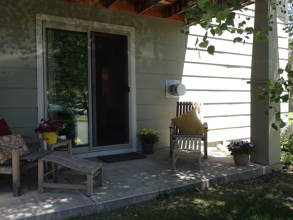 Shady patio & deck