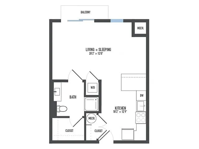 Floor plan Wells