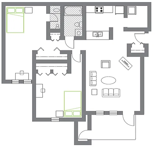 Floor plan C-1st Flr wm211ada