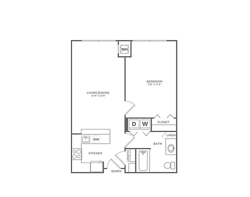 Floor plan A1CR