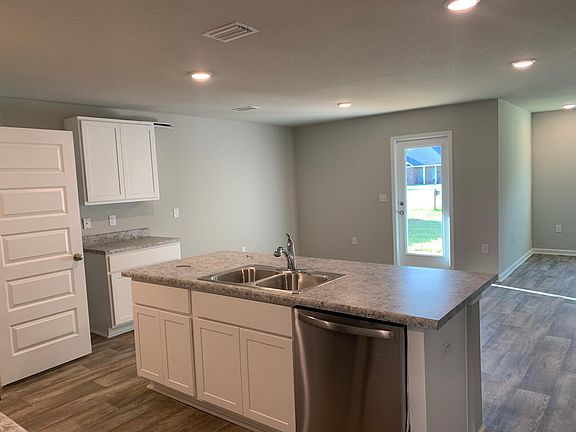 Nice open kitchen with bar area!