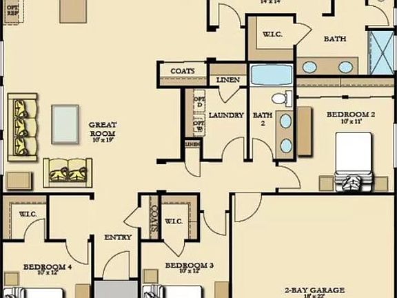 Actual floor plan is Mirror of this plan