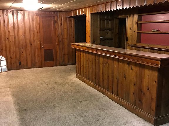Living room and wet bar