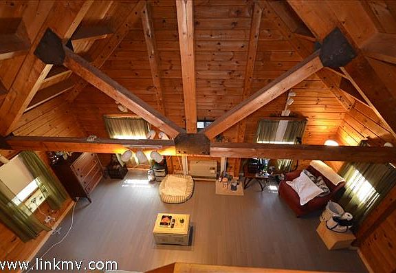 From the spacious loft