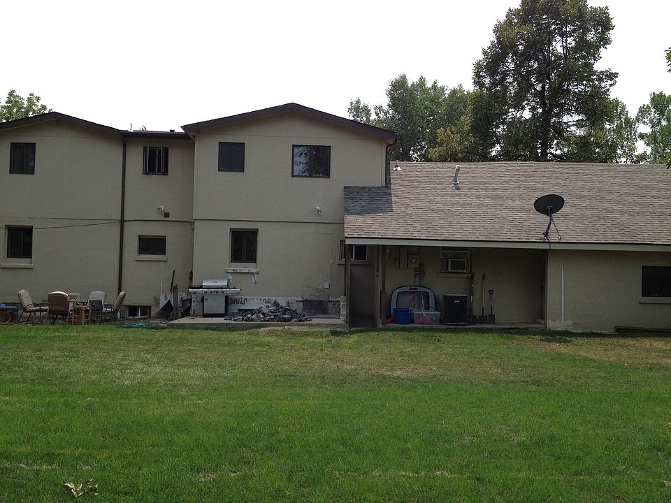 Large backyard