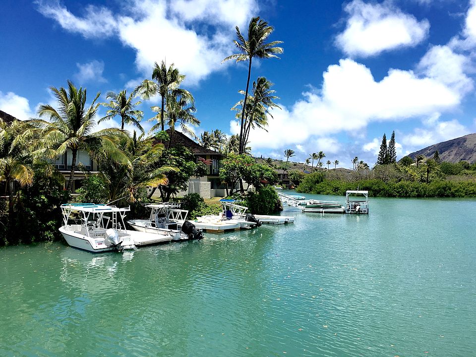 Marina side building