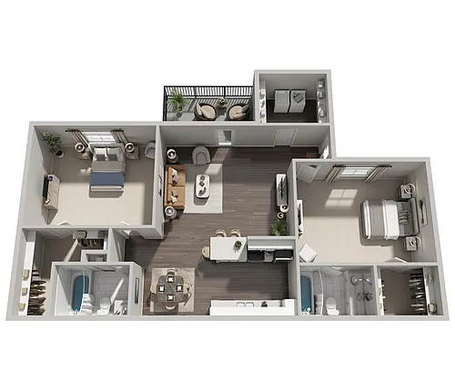 Floor plan B2