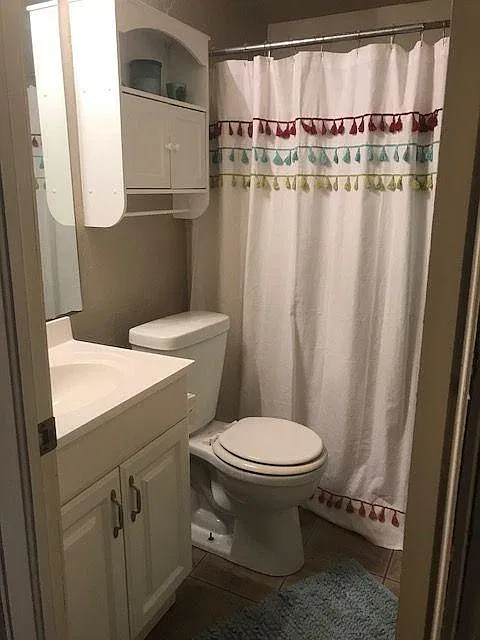 Master bath with shower
