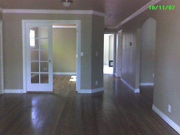 As you walk in