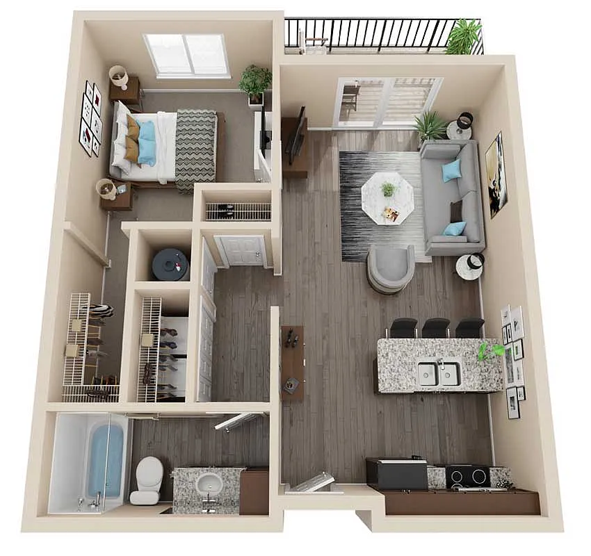 Floor plan Bellevue
