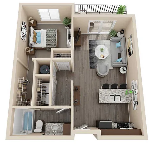 Floor plan Bellevue