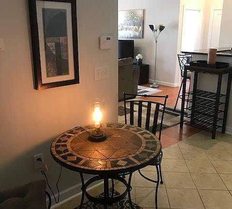 Bistro table for two