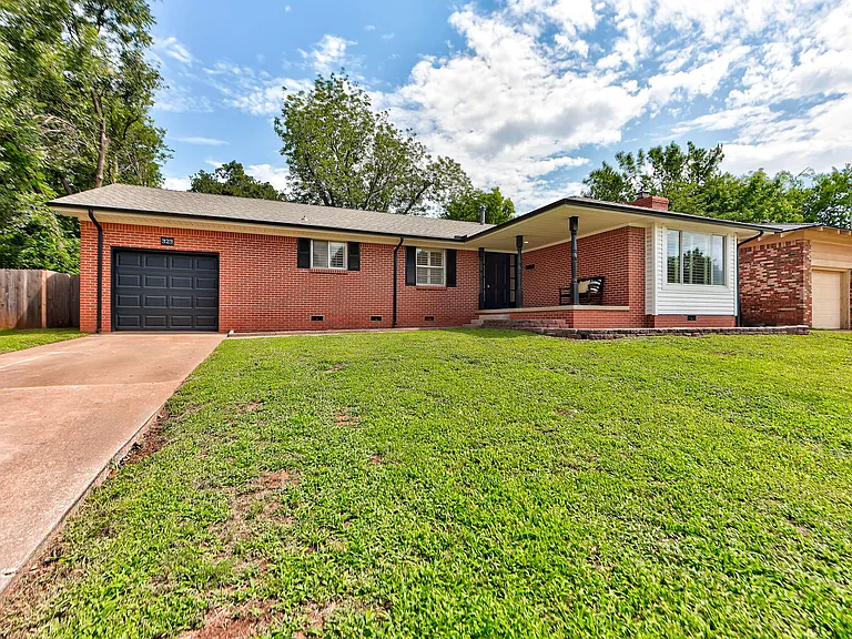 Front Elevation with Covered Porch