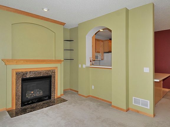 Living room and kitchen