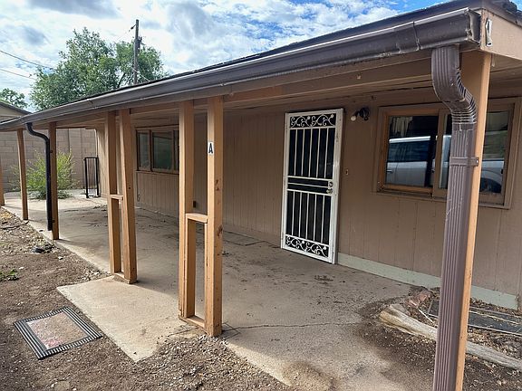 Front with covered porch