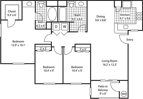 Floor plan Emerald