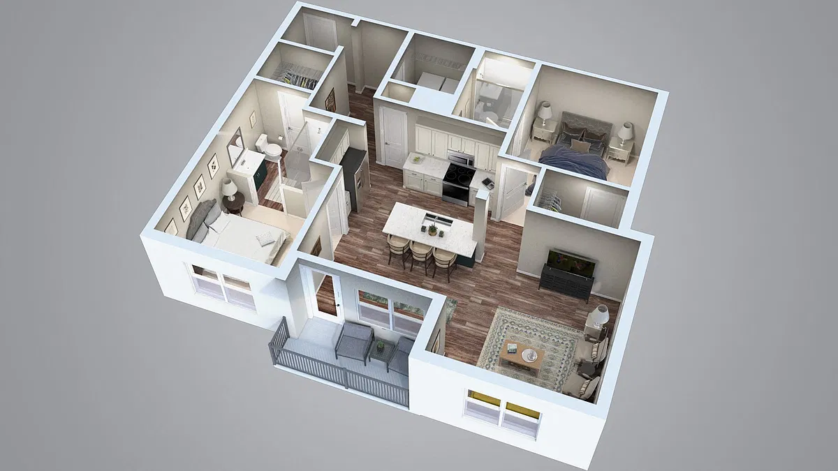 Floor plan The Flannery