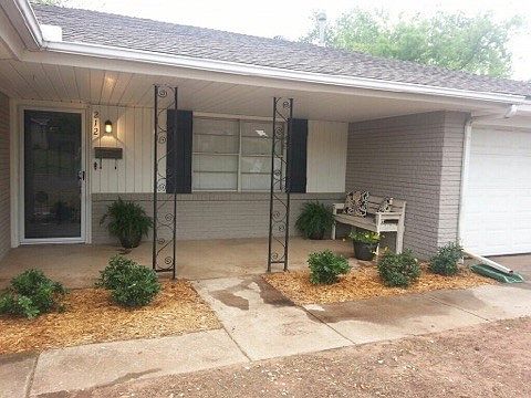 Large front porch