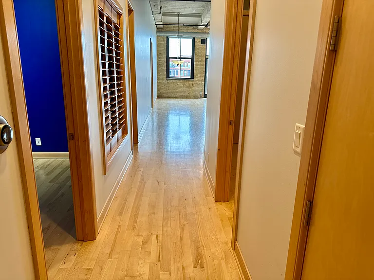 Entrance to unit