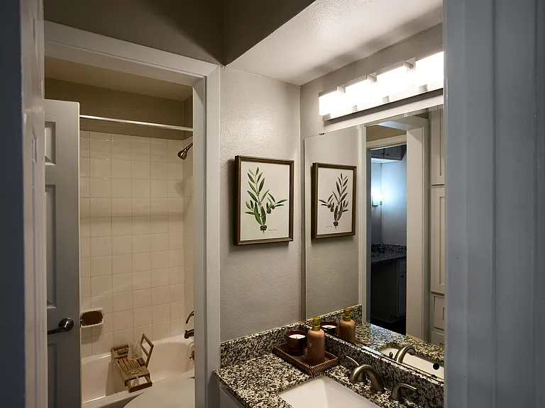 Bathrooms with storage