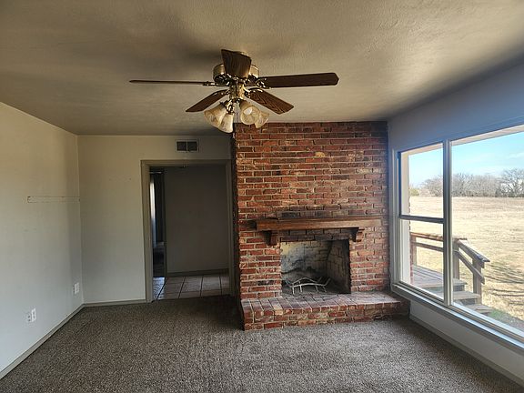 Wood Burning Fireplace