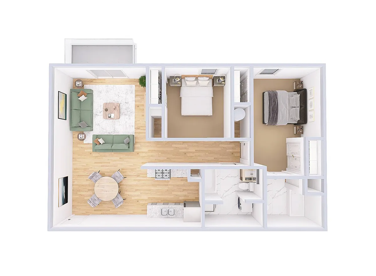 Floor plan The Riverstone