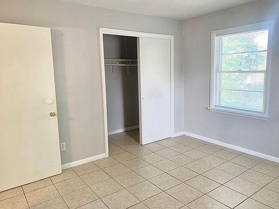 Bedroom with spacious closet