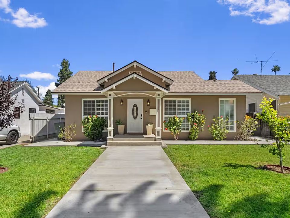 Front of the house