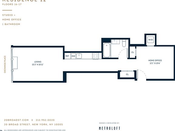 2nd image of 20 Broad St #1612