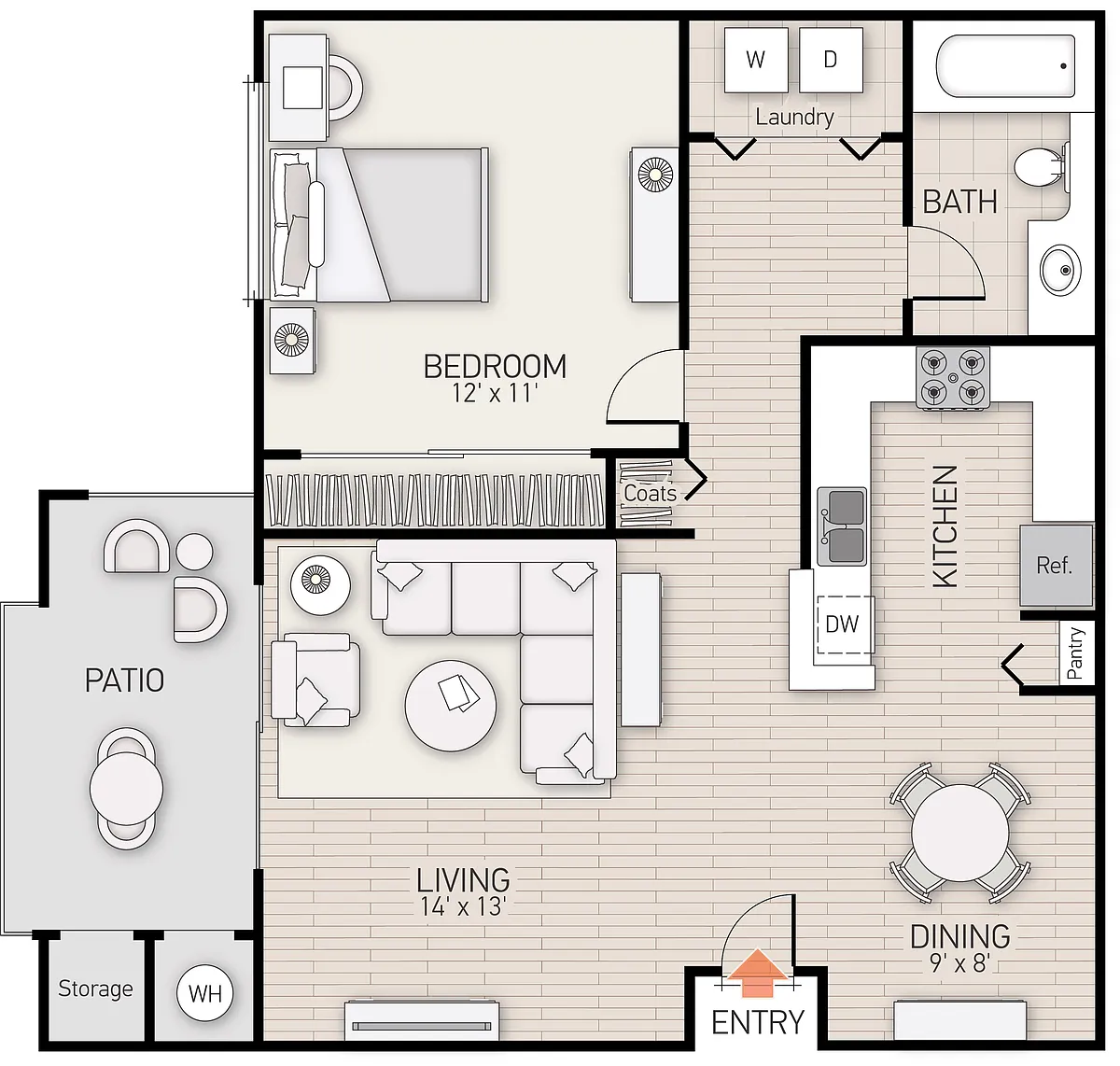 Floor plan Plan C