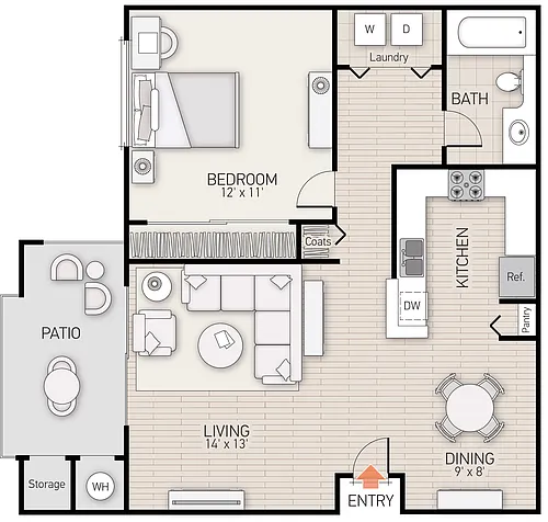 Floor plan Plan C