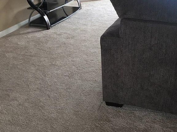 Living Room with updated picture of New Carpet.