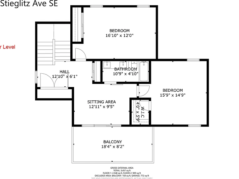 Floorplan - Upper Level