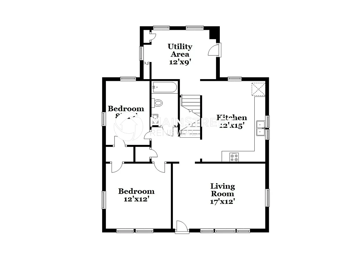 Floor Plan - 901 S 2nd St