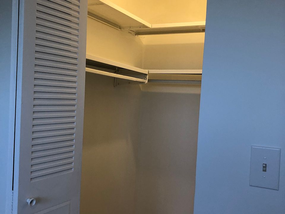 Walking closets.