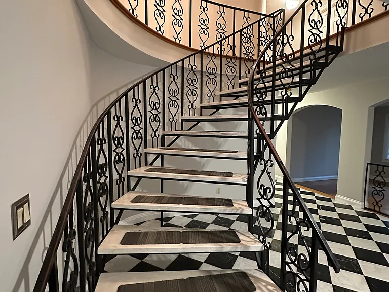 Marble Spiral Staircase