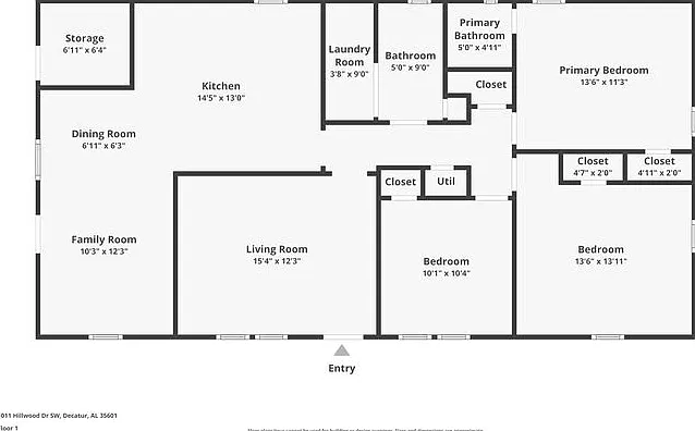 3 bed, 1.5 bath, 1320 sqft, $1,425 — Photo 2
