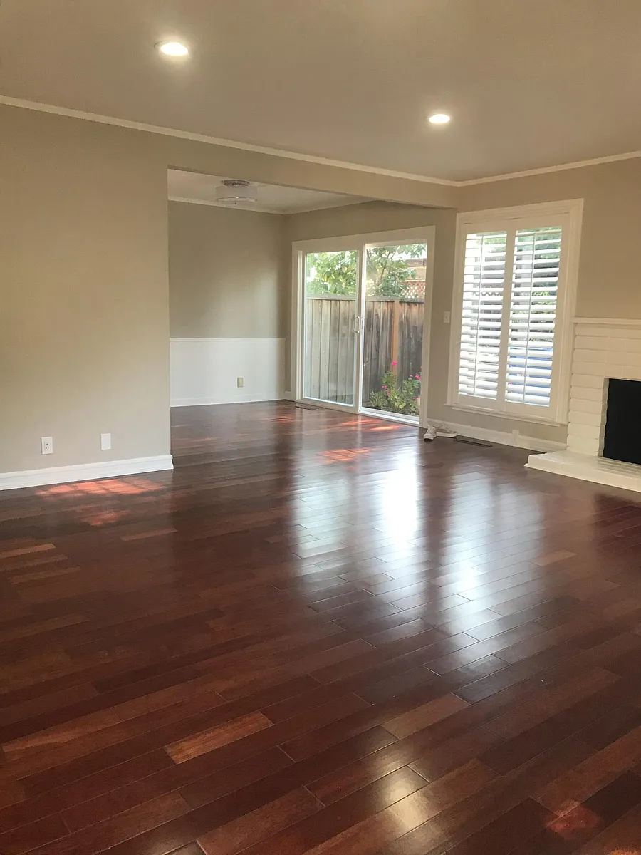 Living room with dining room - 615 Vasona Ct