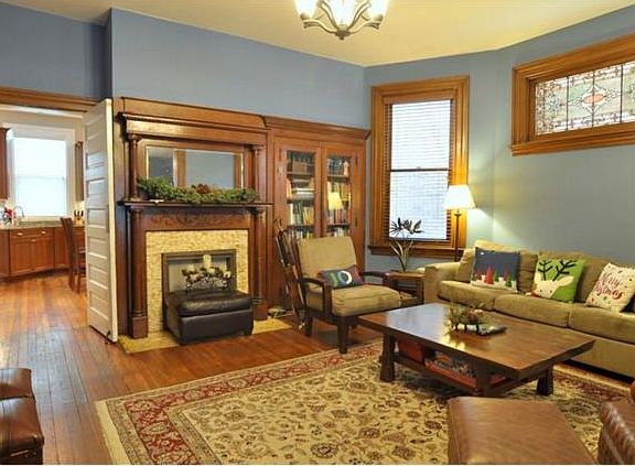 Living Room + Kitchen View