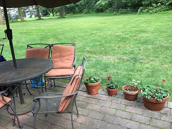 Stone patio