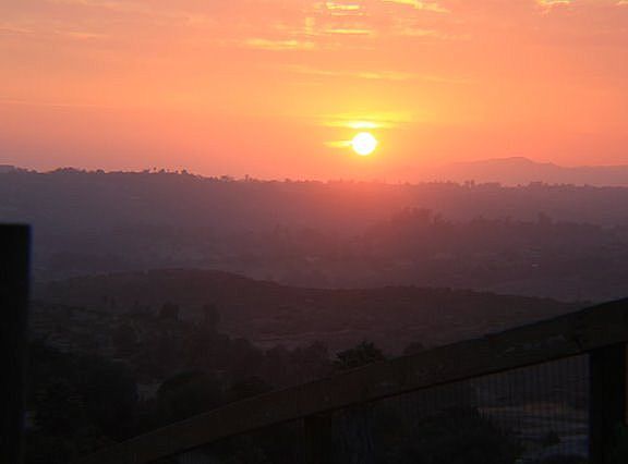 Sunset from Livingroom