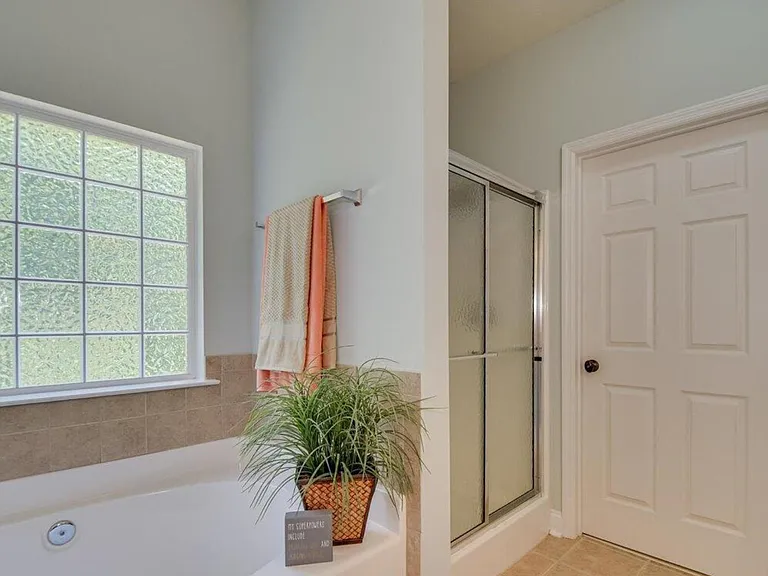 Master bathroom with shower