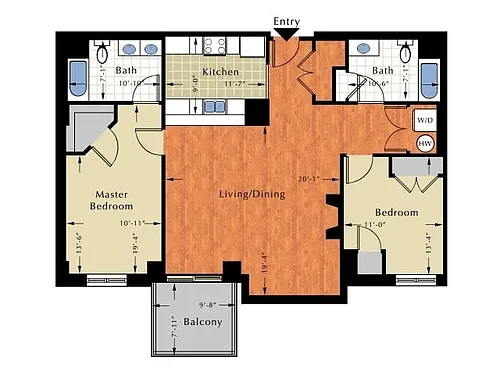 Floor plan A1