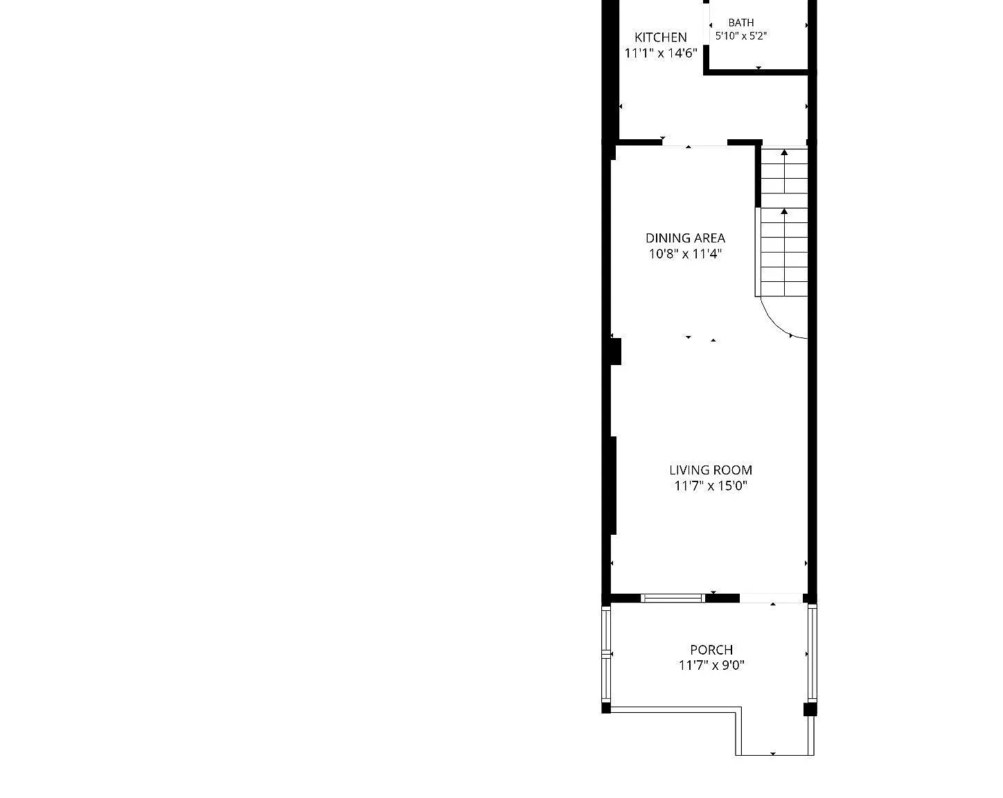 3 bed, 1.5 bath, 1200 sqft, $1,600 — Photo 2