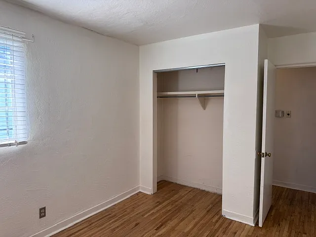 Bedroom closet area