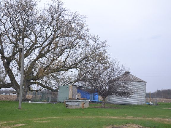The backyard features many fruit trees.  There is a good sized shed and plenty of space if you would like to add a garage to the property.